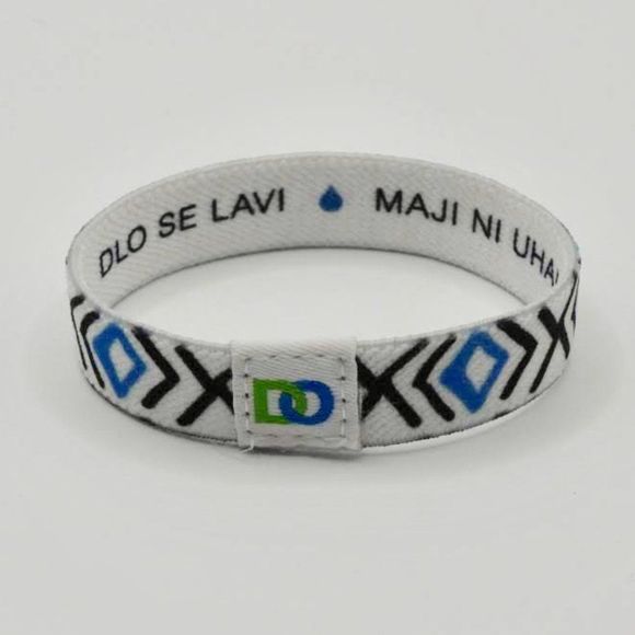 Ascend Stretchy Wristband | Hatian "Water is Life" - Picture 1 of 3